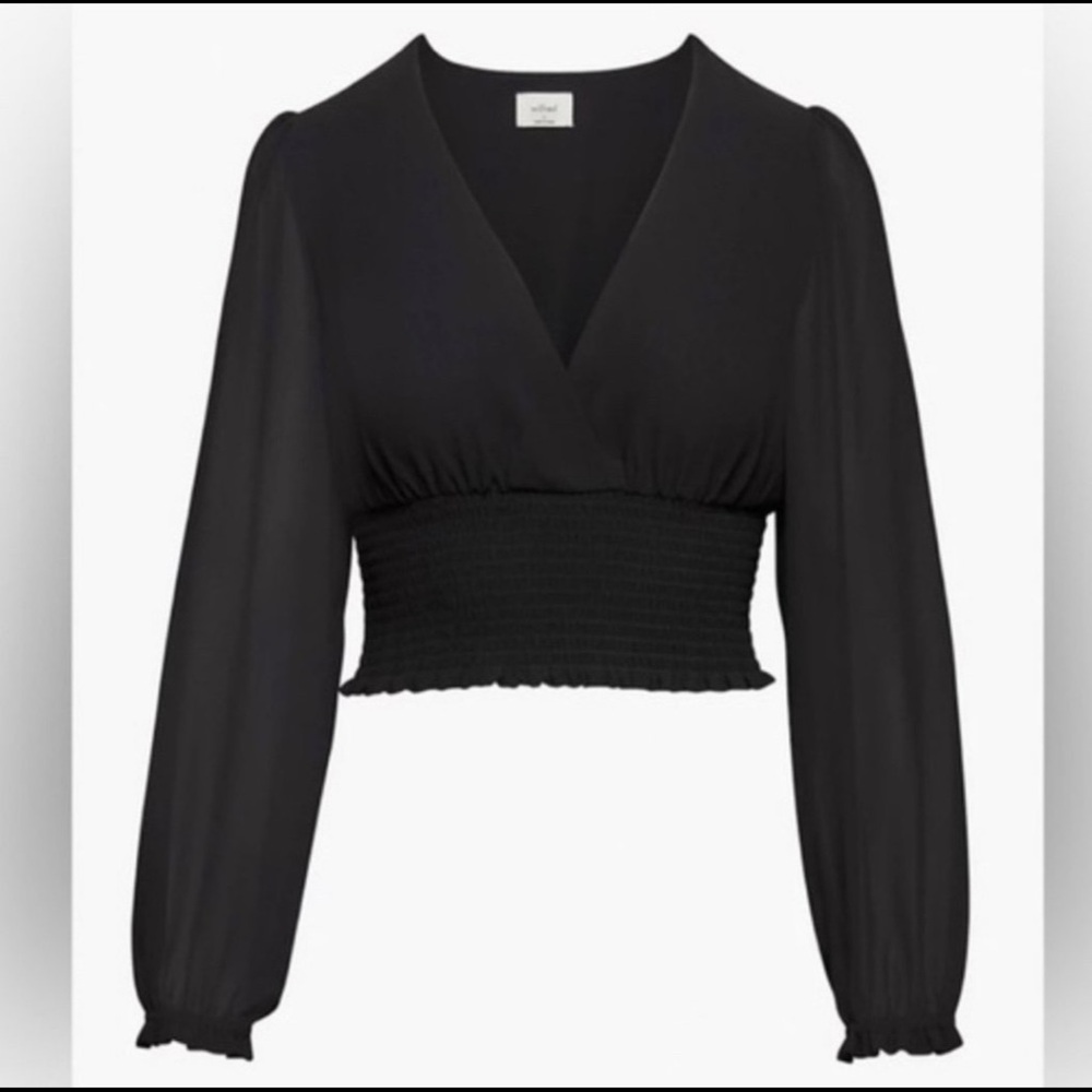Aritzia wilfred wistful blouse